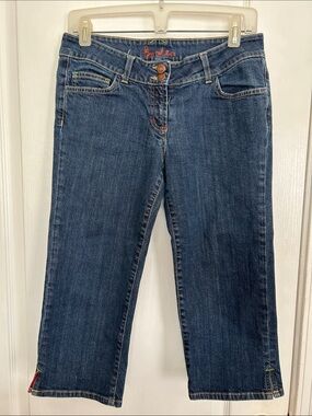 Boden Women's 5 Pocket Capri Jeans, Size 12R, Waist 32, Rise 8, Inseam 19